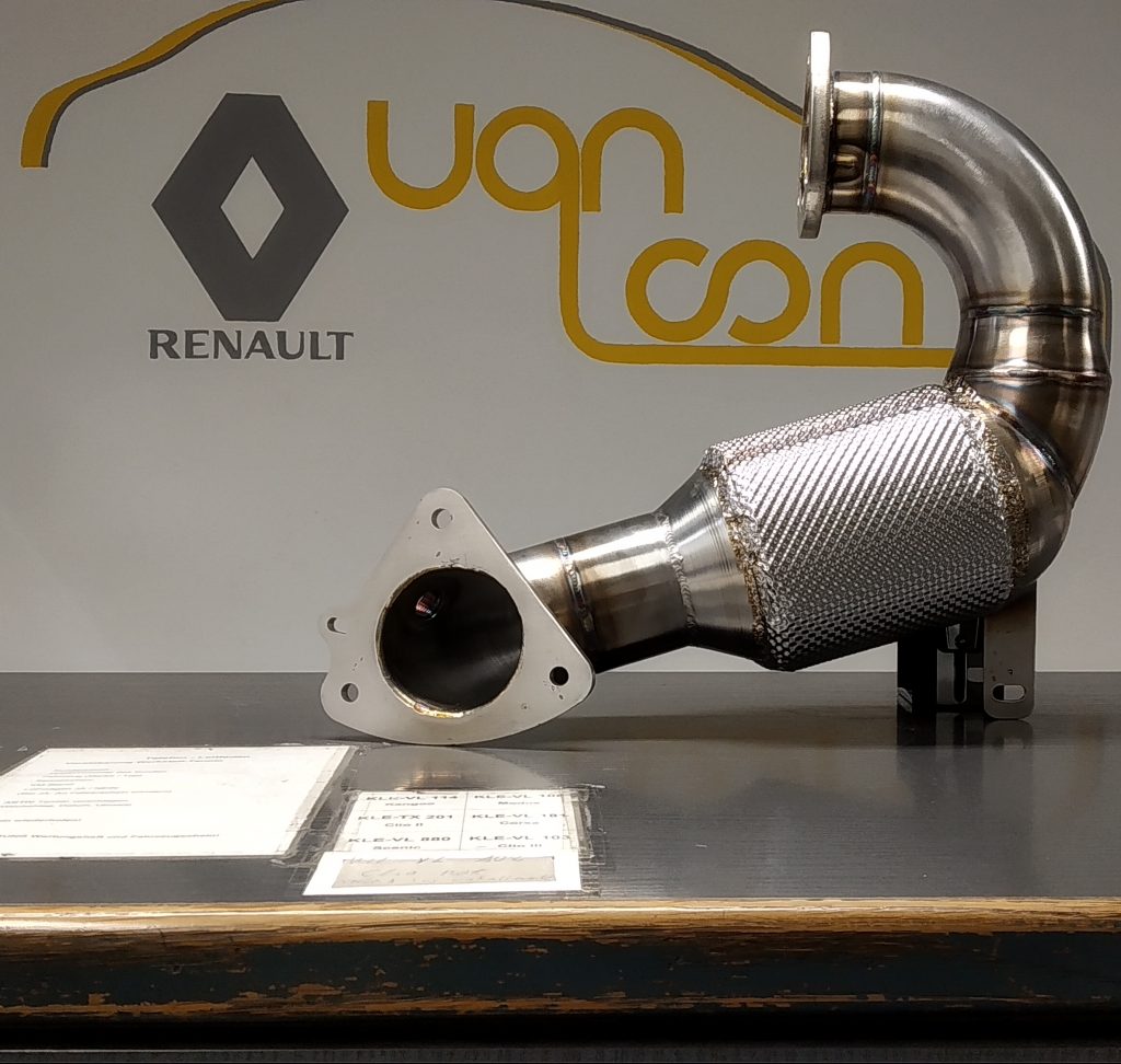 Downpipe Megane 3 RS 76 Mm 3 Zoll Autohaus Van Loon